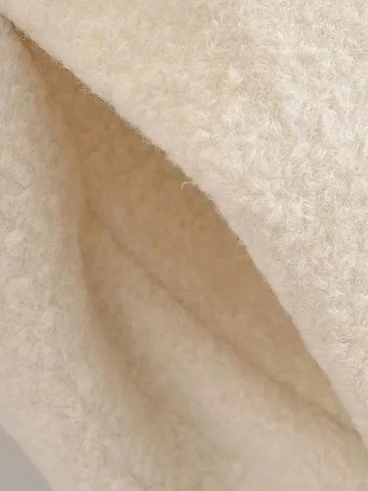 Autumn Winter Stand-Collar Short Jacket for Women - Image 4