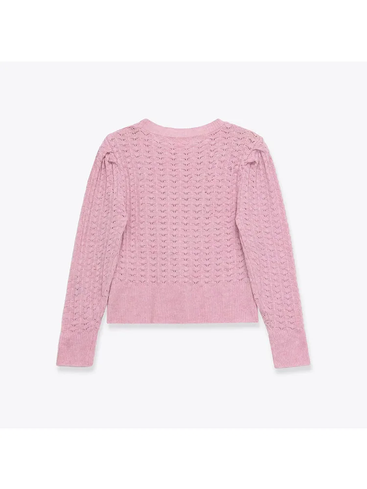 Women’s Round-Neck Woolen Base Layer Top - Image 2