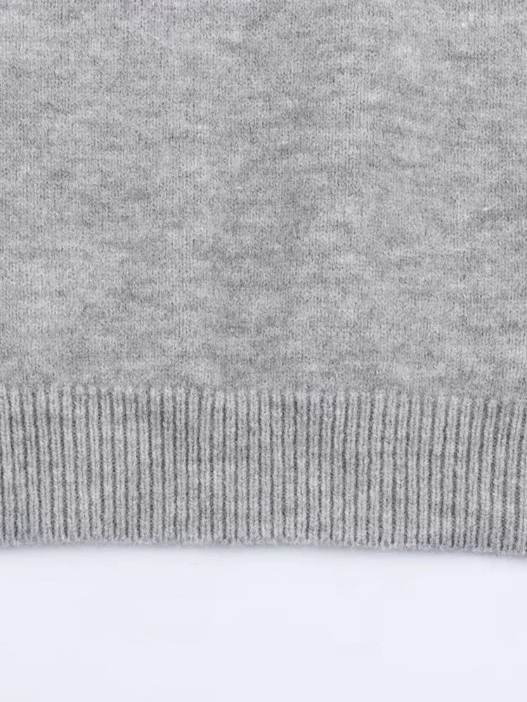 Women’s Bow Knit Vest Loose Fit Sleeveless Outerwear - Image 6