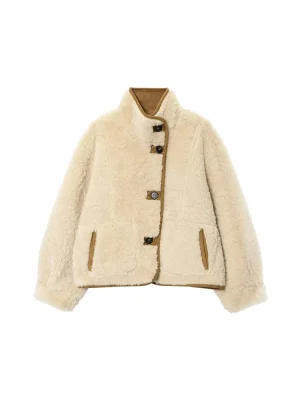 2025 Double-Sided Lamb Velvet Short Coat