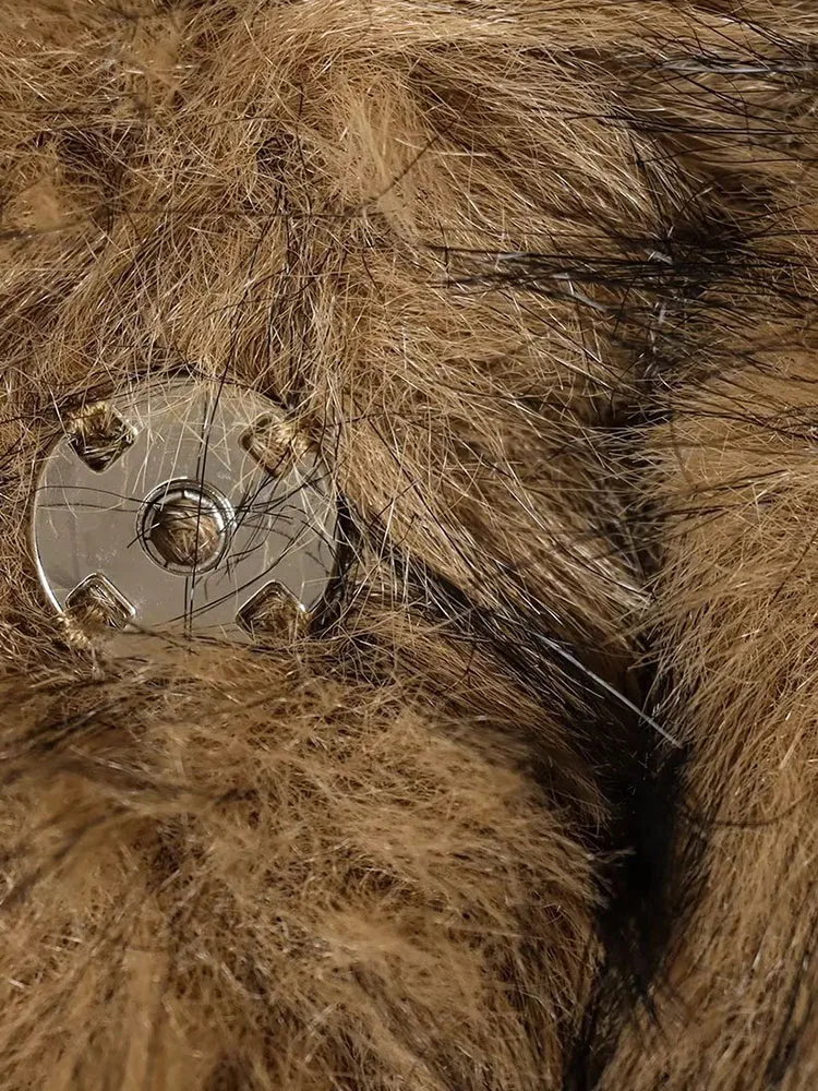 2025 Autumn Faux Fur Loose Coat - Image 6