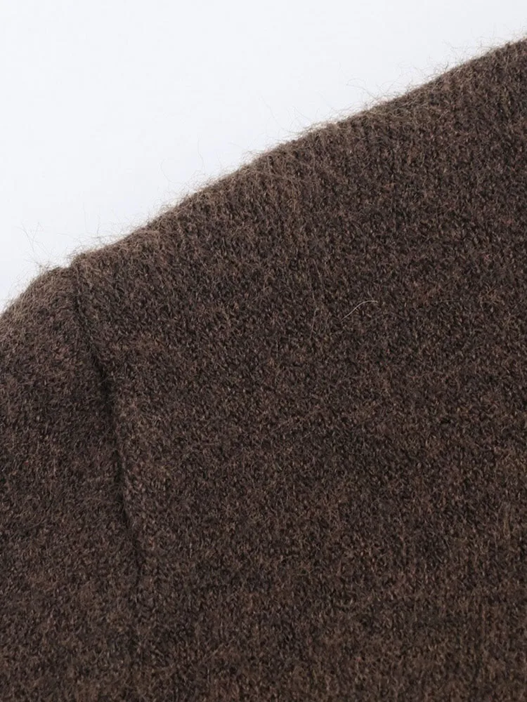 Women’s Interweave Long Knit Cardigan - Image 4