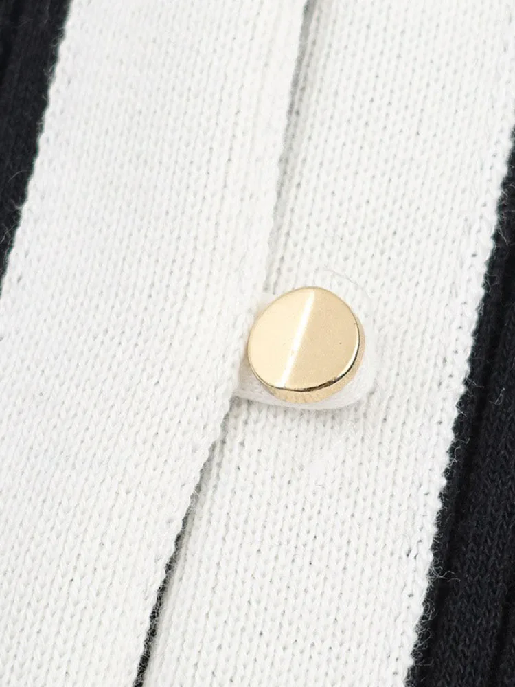 Women’s Color Block Contrast Knit Sweater - Image 6