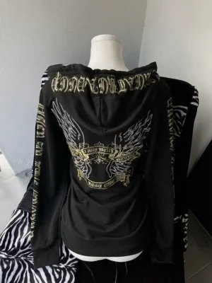 Trendy Long Sleeve Zipper Hoodie High Street Style