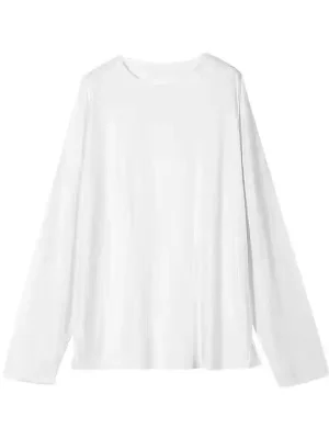 Sexy Square Neck Striped T-Shirt Women's Slim Fit Long Sleeve