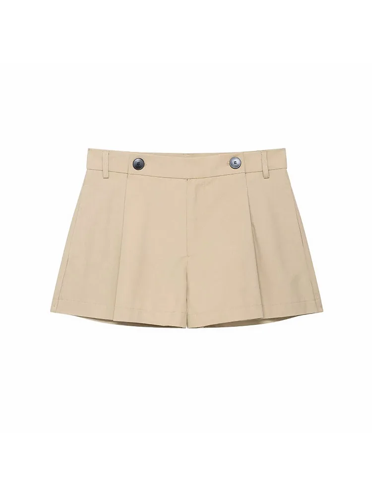 2025 Autumn Belted Jacket and Shorts Set - Image 4