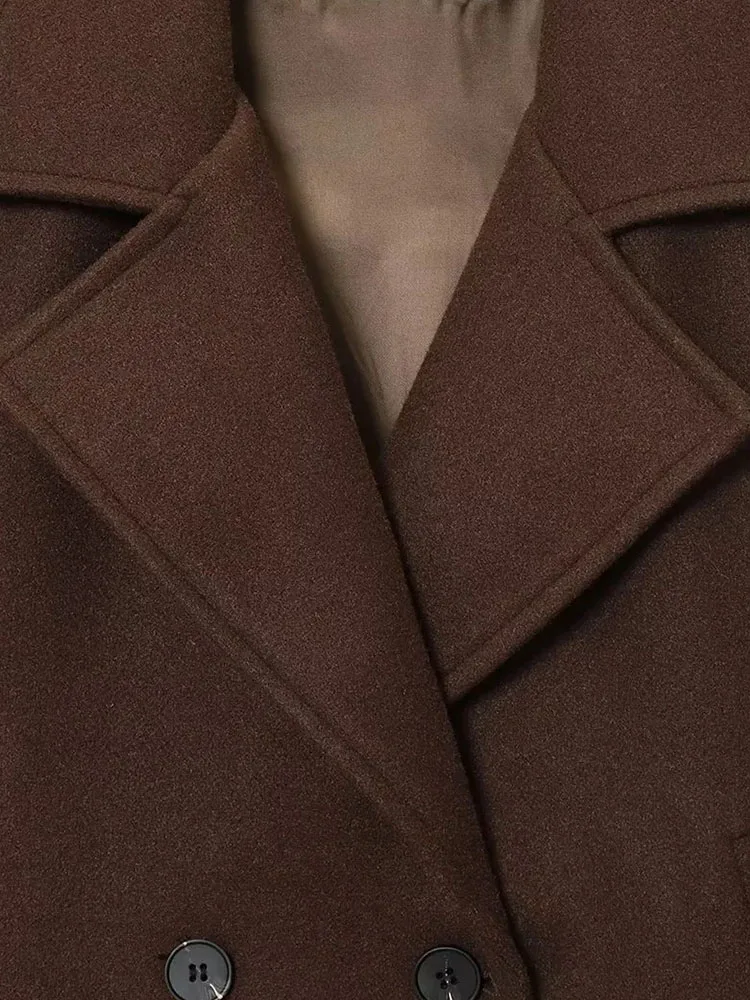 Autumn Winter Casual Lapel Jacket Women - Image 5