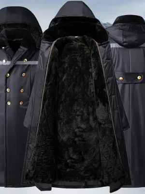 Waterproof Long Winter Coat Extra Thick Arctic Velvet Warm Design