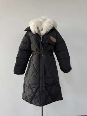 Small Fragrant Quilted Cotton Coat