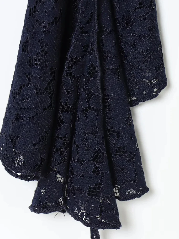 Women’s Lace Layered Mini Dress - Image 3