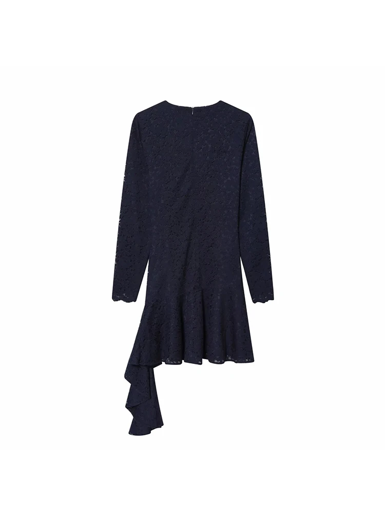 Women’s Lace Layered Mini Dress - Image 2