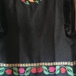 Women’s Embroidered Faux Fur Vest photo review