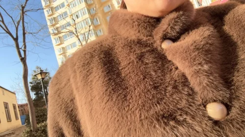 Women’s Plush Winter Jacket photo review