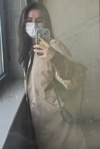 Women’s Luxury Faux Fur Lapel Coat photo review