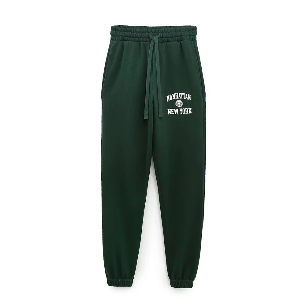 Winter Women’s Printed Hoodie & Running Pants Set - Image 4