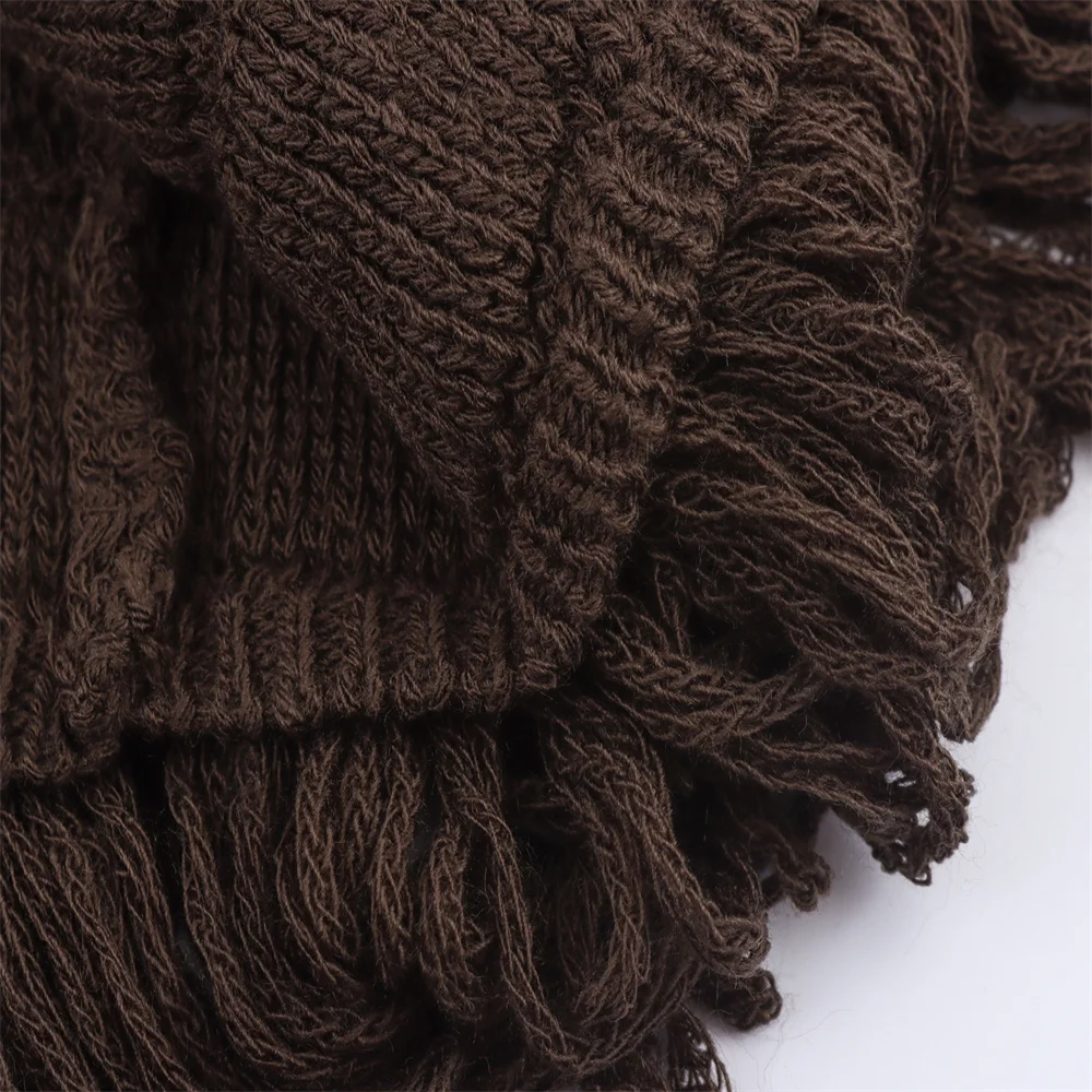 Autumn Tassel Button Knit Jacket - Image 4