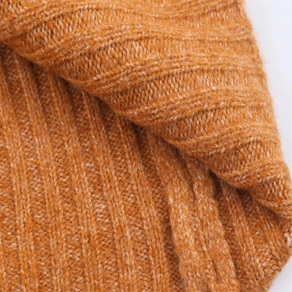 Autumn/Winter Shoulder Button Knit Top - Image 6