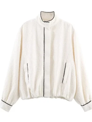 Women’s 2025 Winter Cross-Color Trim Pilot Jacket