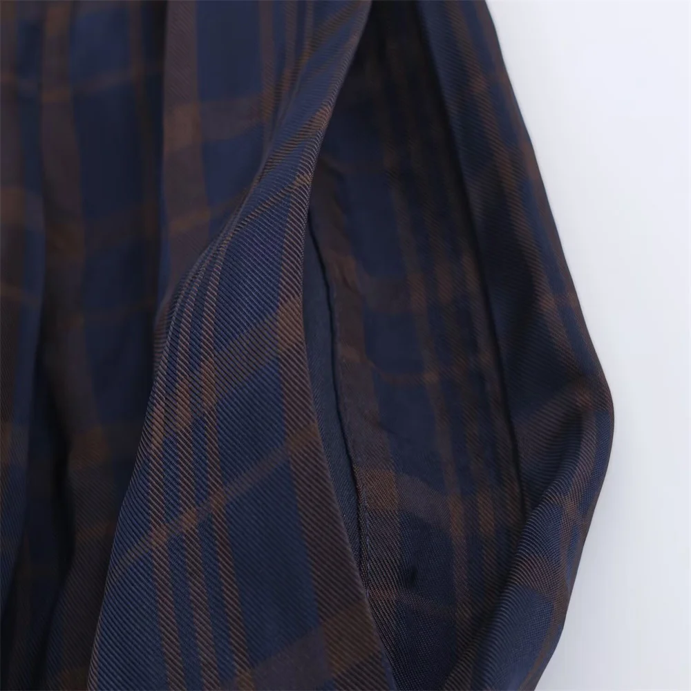 Women’s Winter Checkered Puff Pants - Image 4