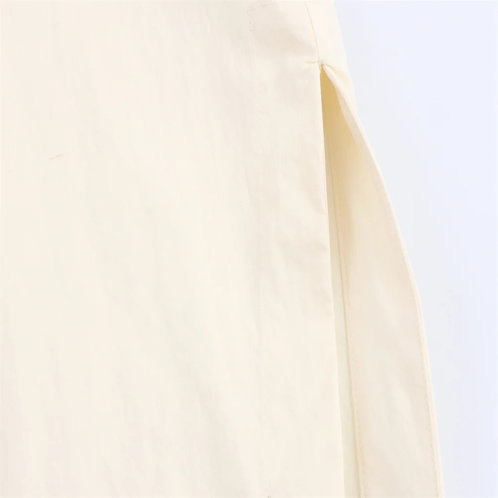 Autumn Bubble Sleeve Shirt Dress - Image 6