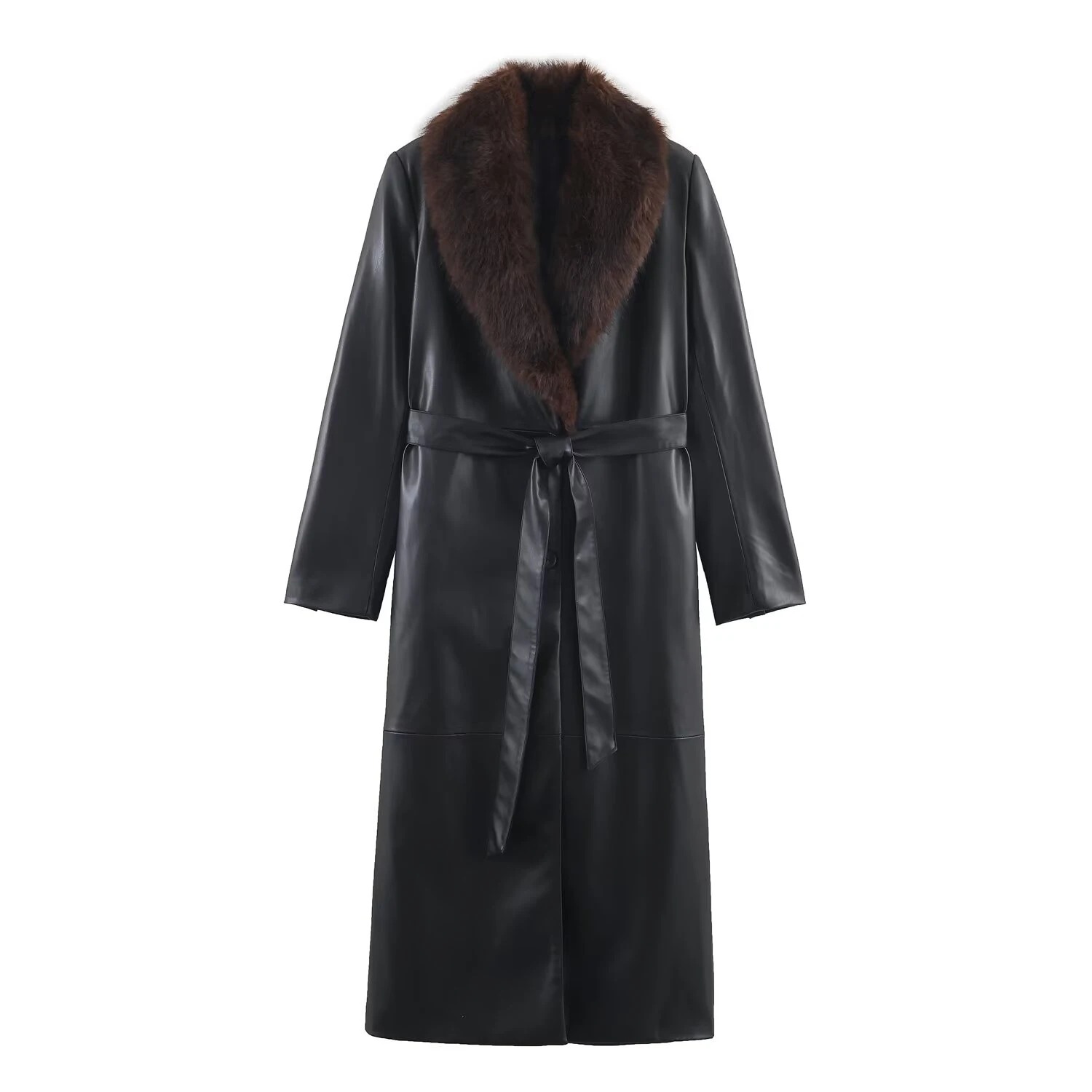 Women’s 2025 Winter Faux Fur Effect Coat