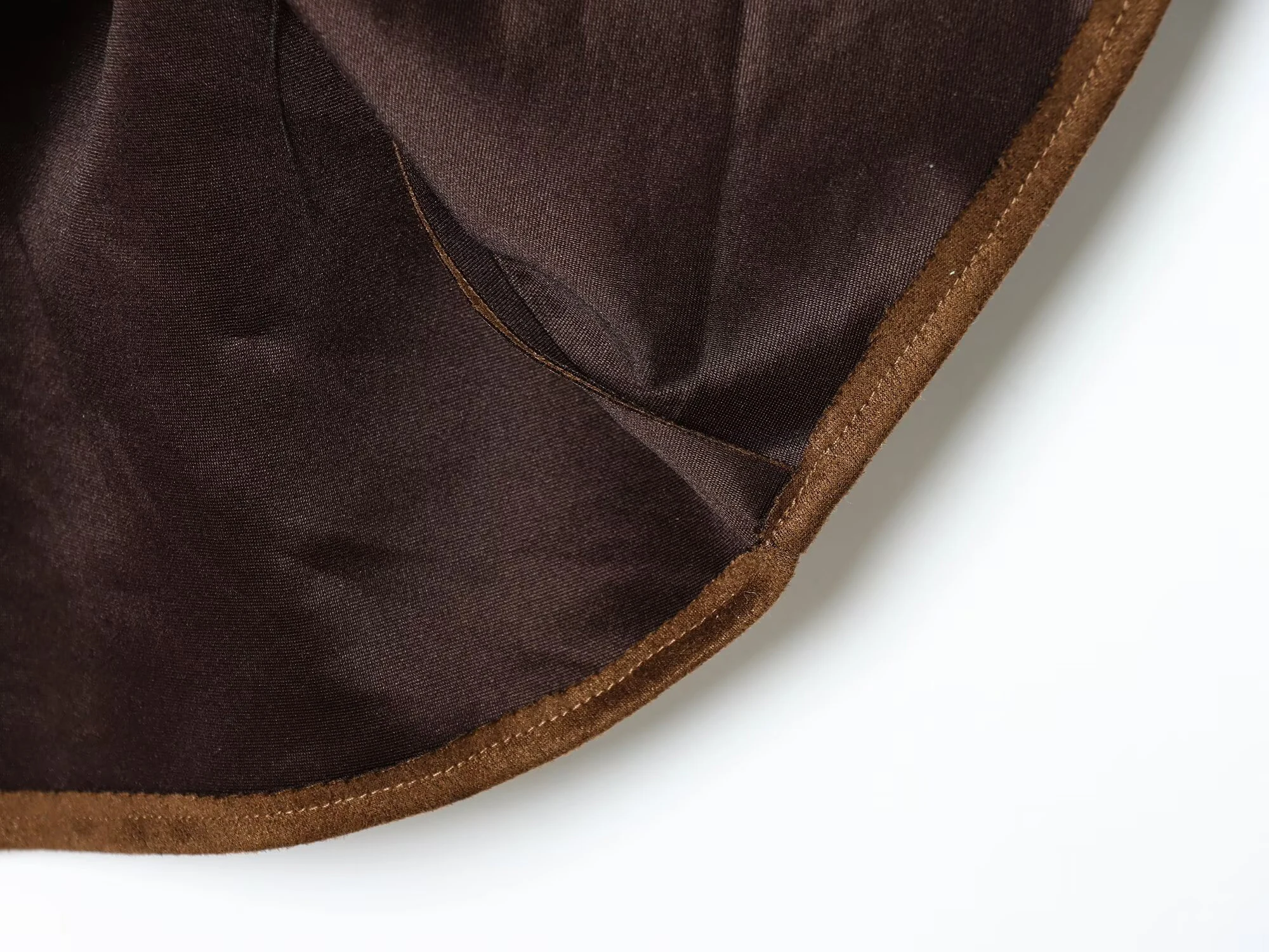 Winter Women's Fashionable Suede Texture Short Dress - Image 5