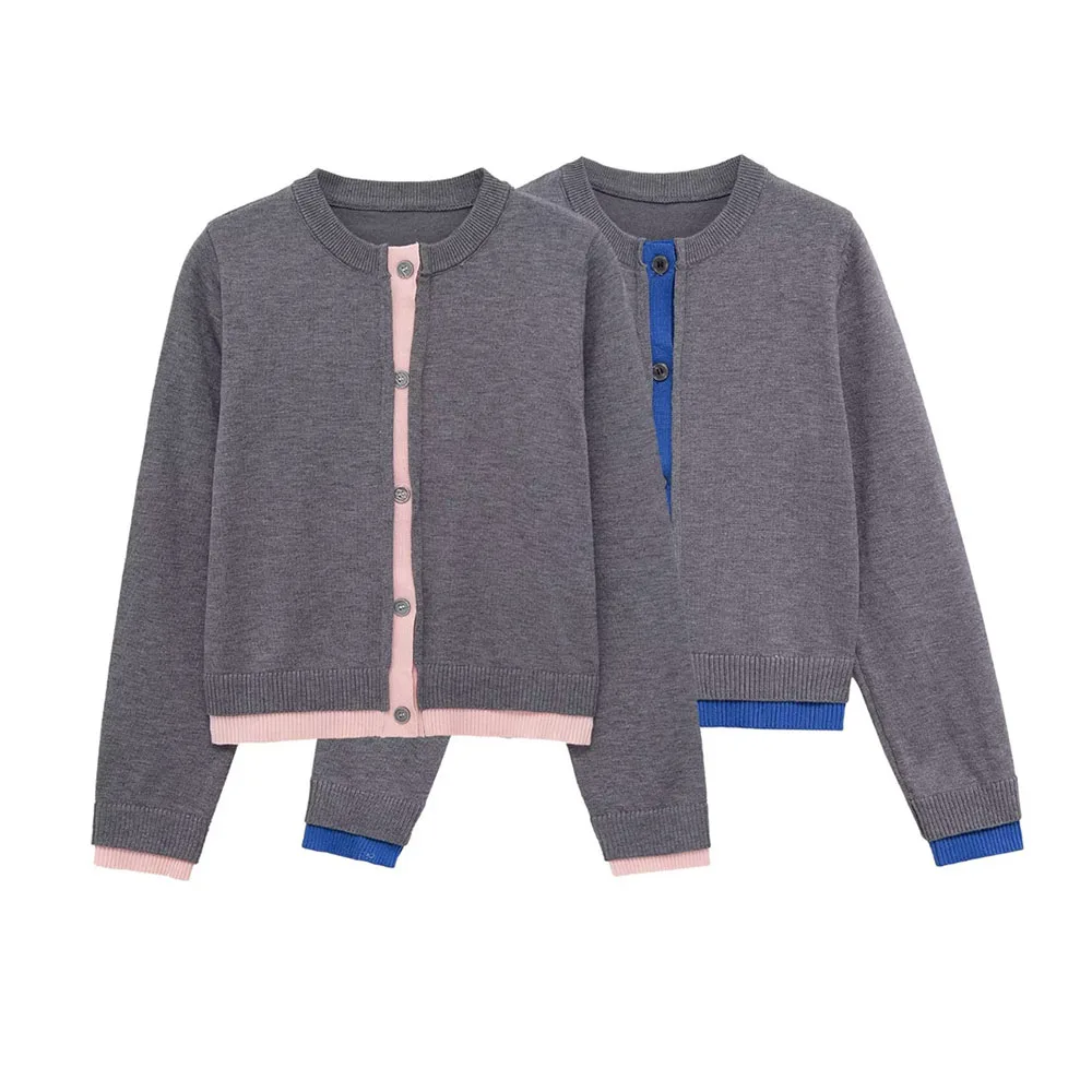 Women’s Autumn Button Detail Knit Top