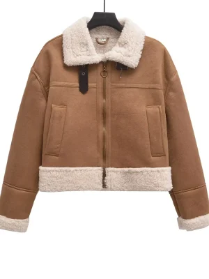 Autumn Winter Double-Sided Zipper Jacket