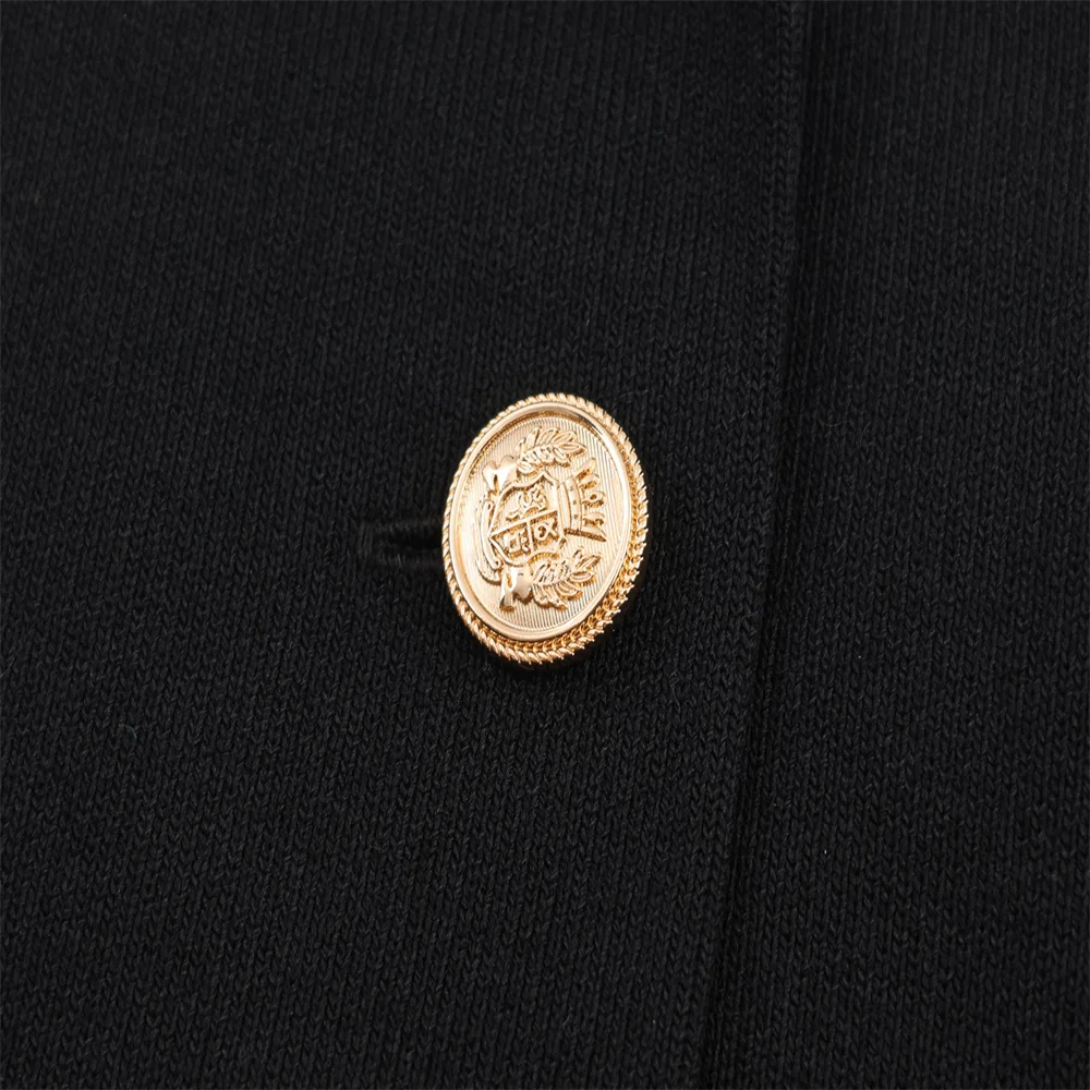 Autumn Double-Breasted Knit Short Coat - Image 4