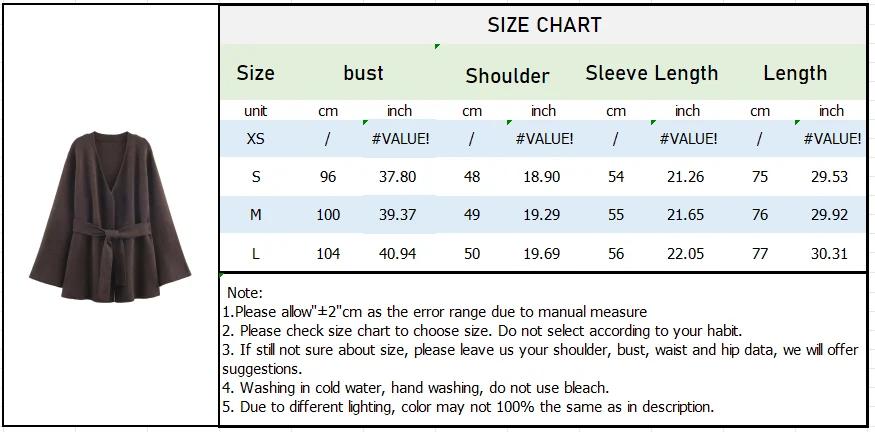 Women’s Winter Belted Knitted Coat - Image 7