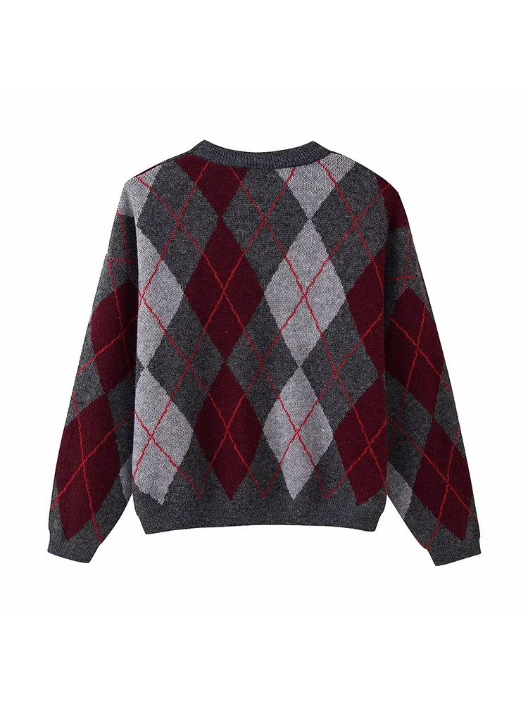 Women’s Loose Fit Round-Neck Sweater - Image 4