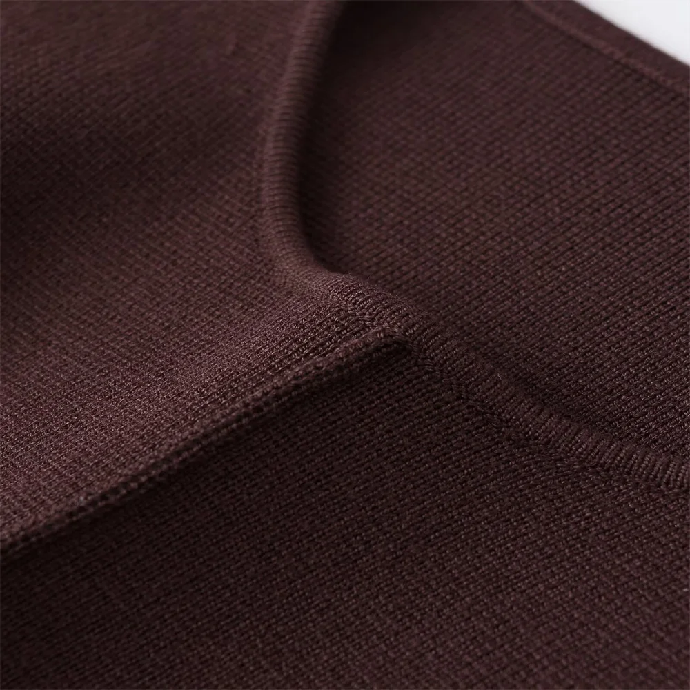 Women’s Autumn Bubble Sleeve Knit Top - Image 3