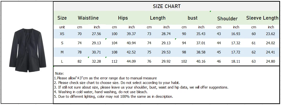 Autumn Double-Breasted Suit Jumpsuit - Image 7