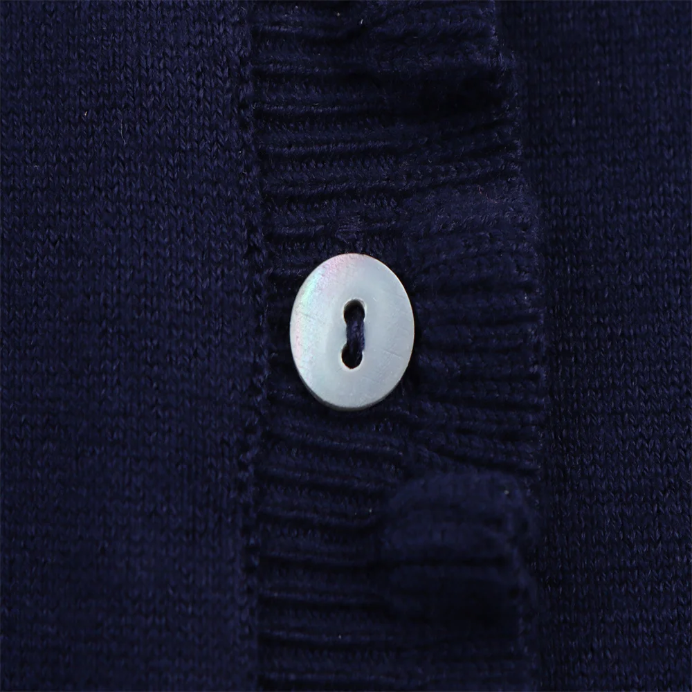 Autumn Layered Decorative Knit Jacket - Image 4