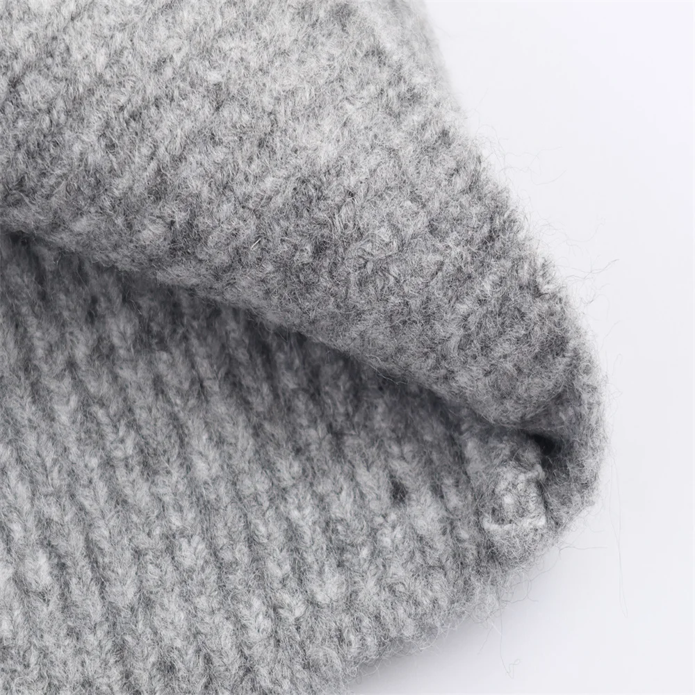 Women's Versatile Bow Knit Hoodie - Image 6