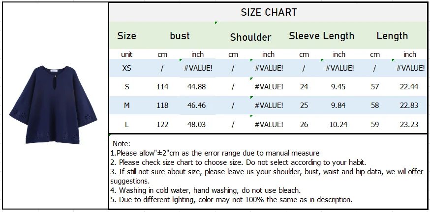 Autumn Hollow Embroidery Knit Top - Image 7