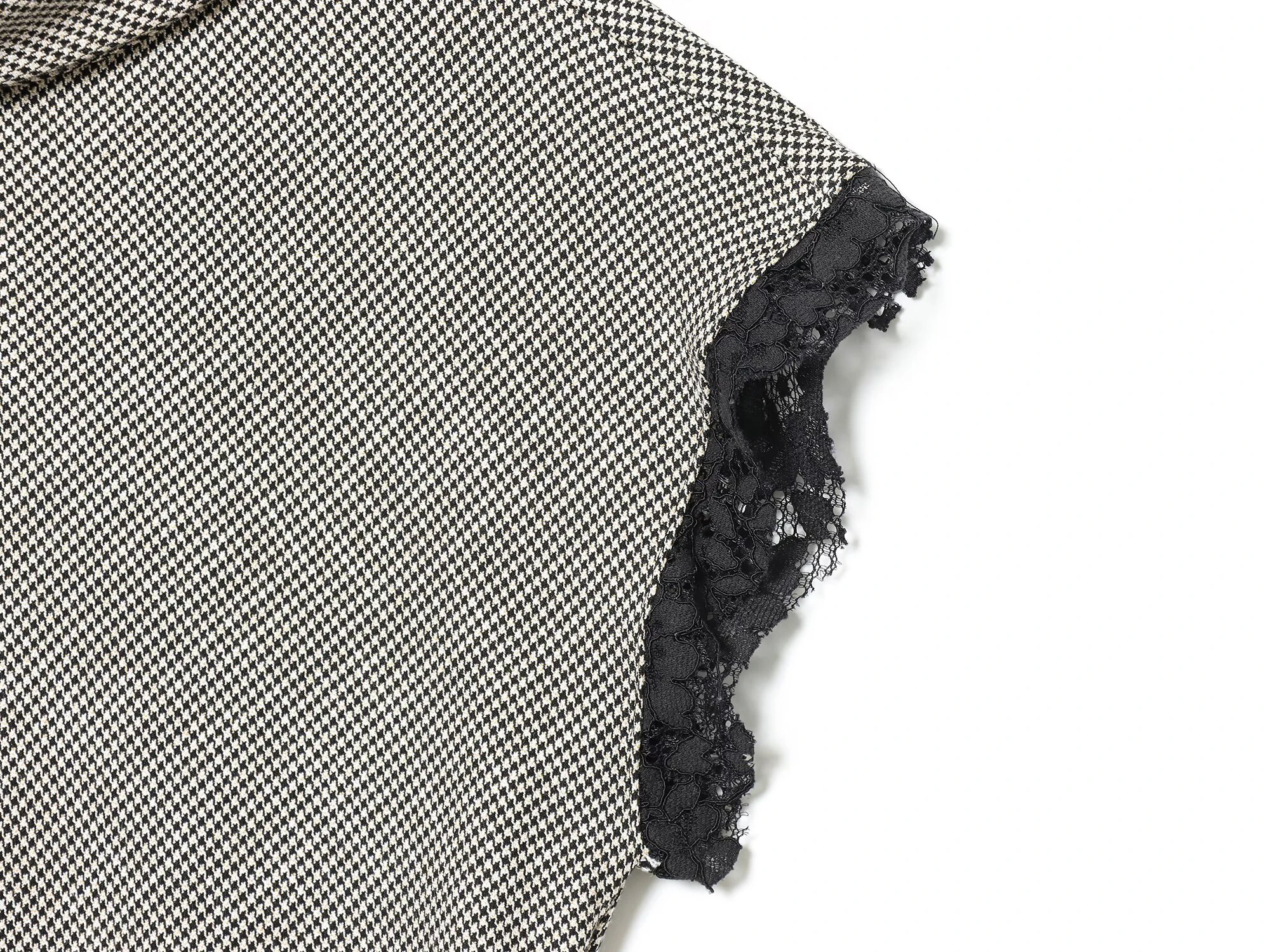 Winter Women's Stand Collar Sleeveless Lace Vest - Image 4