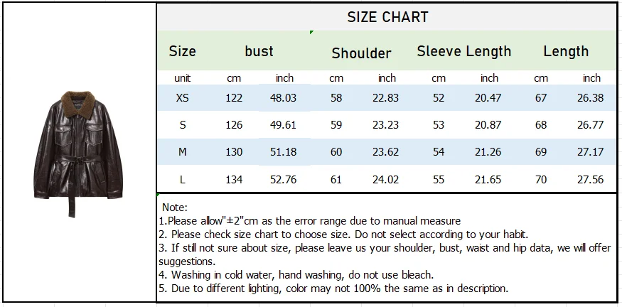 Autumn Versatile Coated Buckle Jacket - Image 7