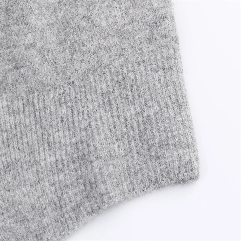 Women's Versatile Bow Knit Hoodie - Image 5