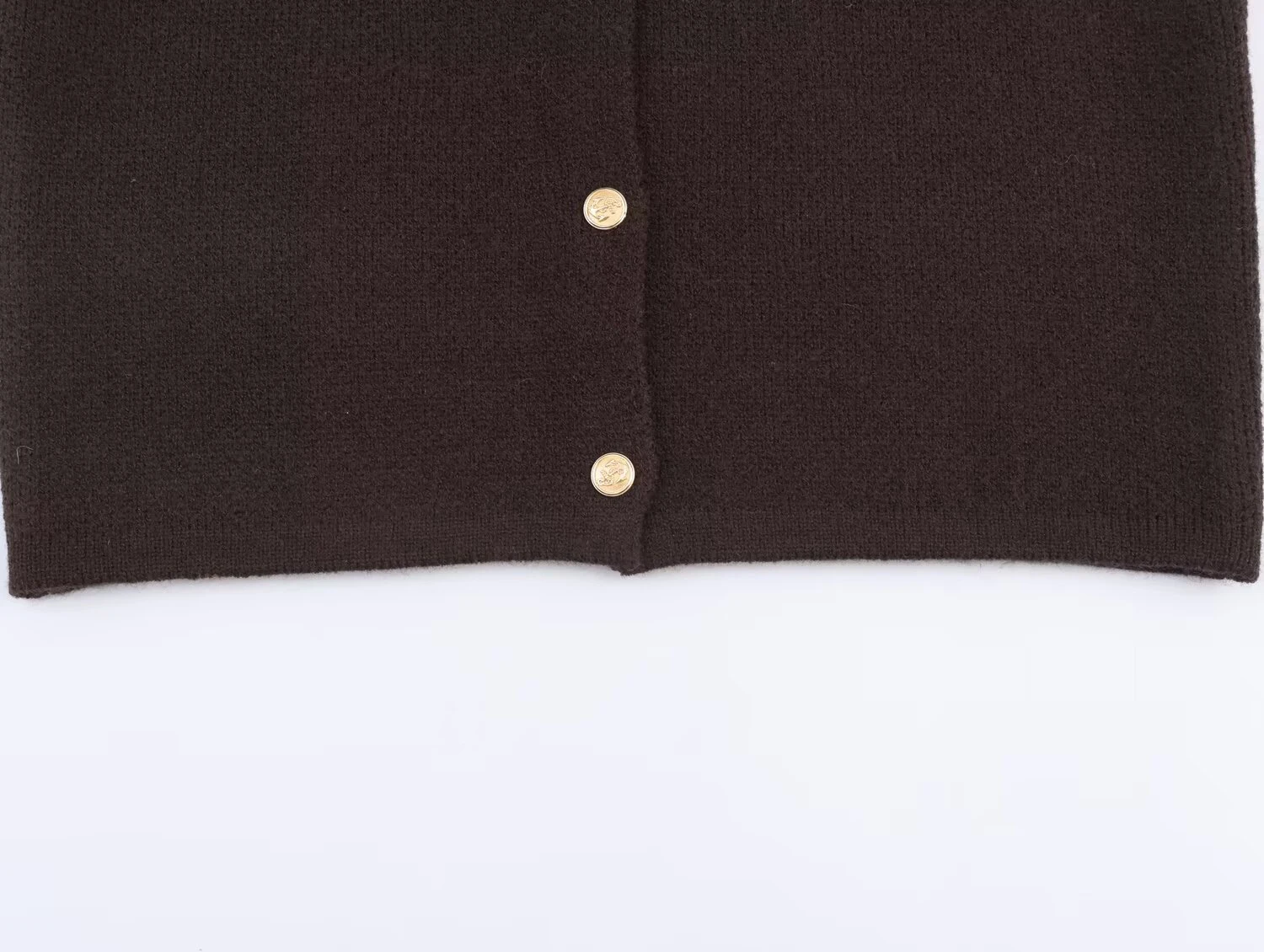 Winter Knit Jacket with Detachable Faux Fur Collar - Image 4