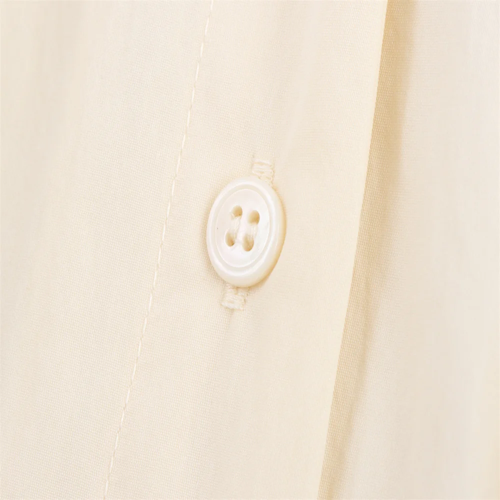 Autumn Bubble Sleeve Shirt Dress - Image 5