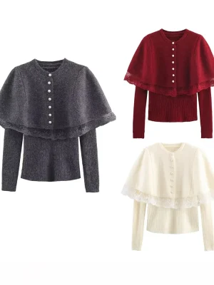 Autumn/Winter Versatile Hat Knit Shirt