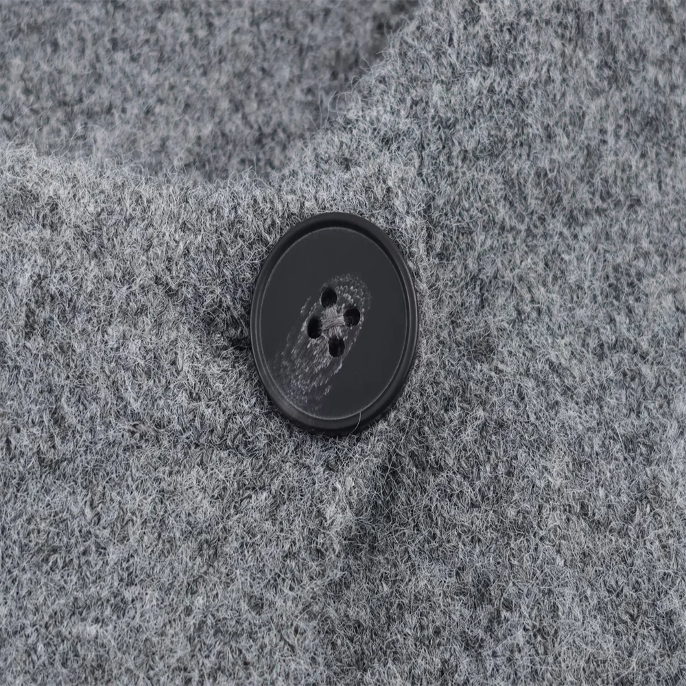 Autumn Knitted Slit Sleeve Coat Jacket - Image 4