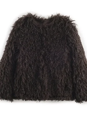 Winter Women's Faux Fur Effect Jacket