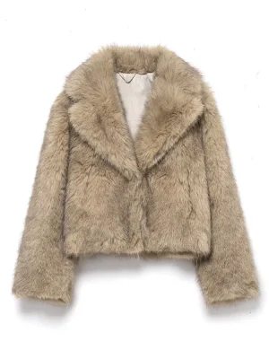 Women’s Winter Faux Fur Short Coat