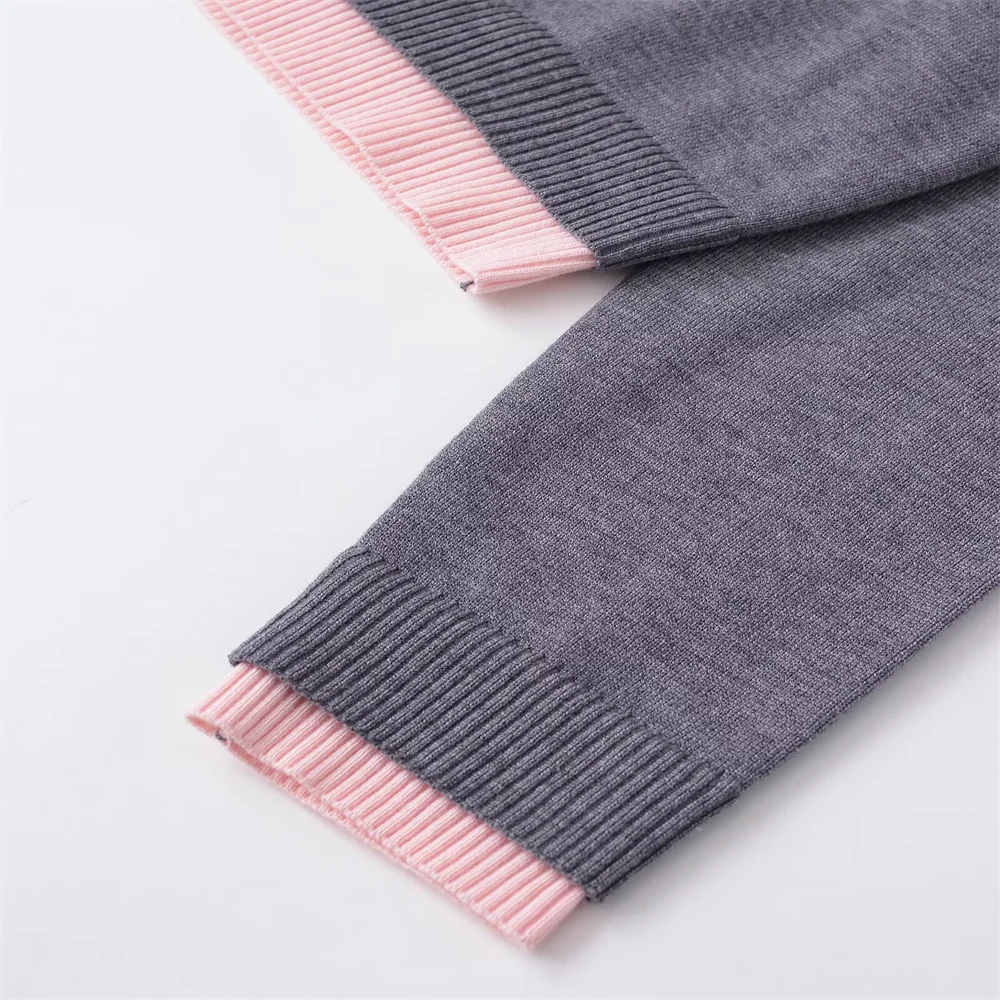 Women’s Autumn Button Detail Knit Top - Image 5