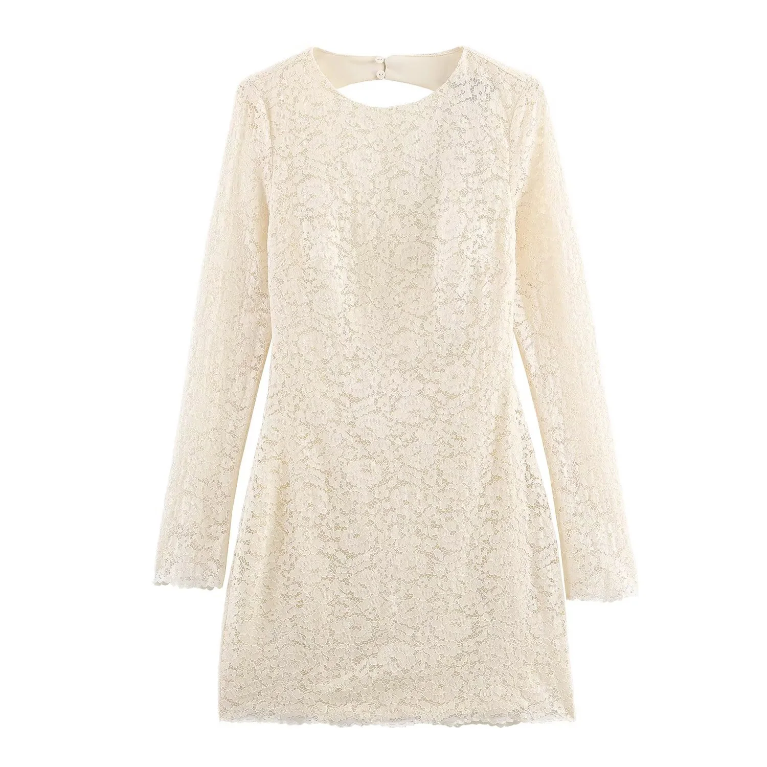 2025 Winter Slim Lace Short Dress