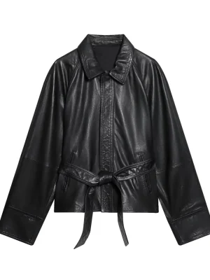 Women’s Short Leather Jacket