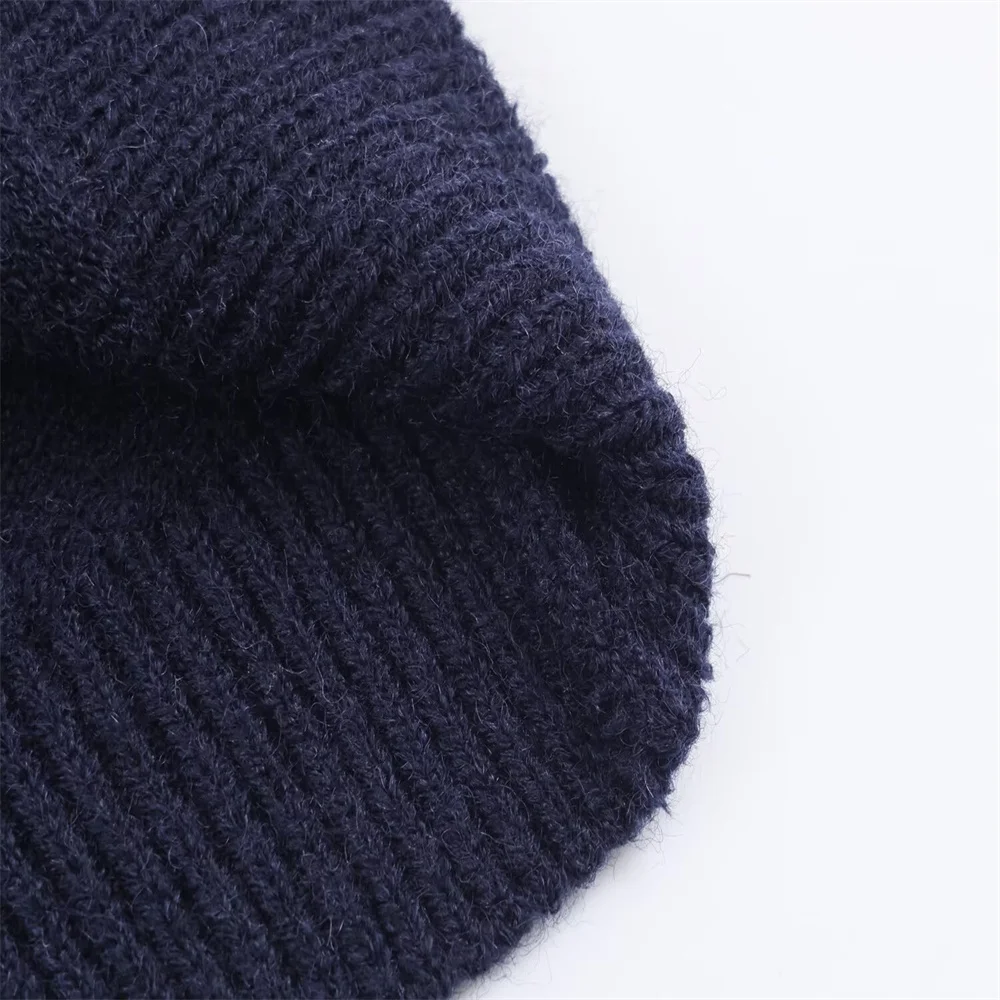 Autumn/Winter Casual Striped Knit Jacket - Image 6