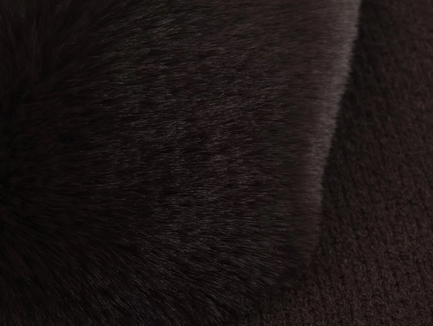 Winter Knit Jacket with Detachable Faux Fur Collar - Image 6